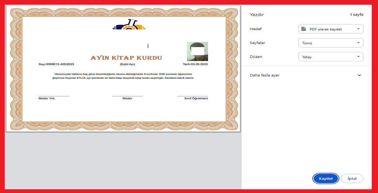 Sertifika ve belgeler