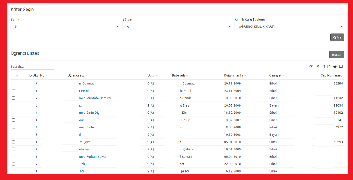 Sertifika ve belgeler